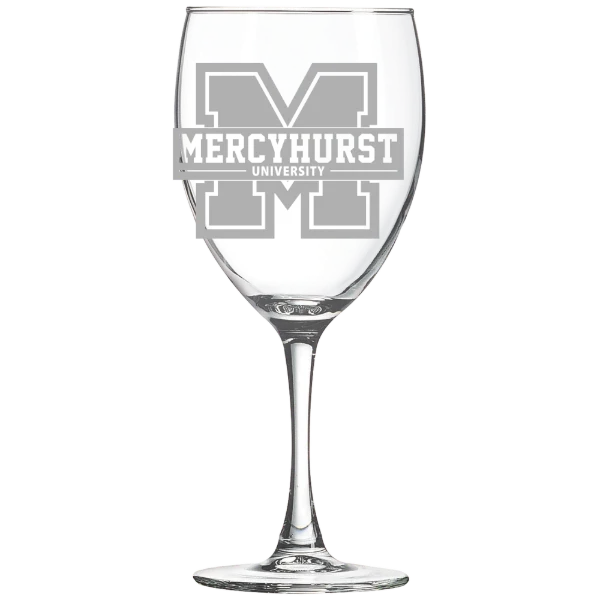 Mercyhurst University Polar Camel 10 1/2 oz. Wine Glass