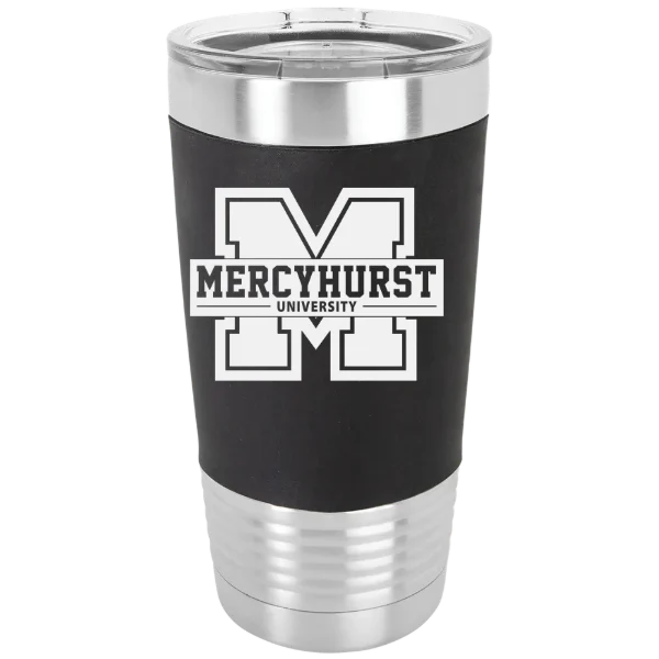 Mercyhurst University Polar Camel 20 oz. Silicone Grip Tumbler with Standard Lid
