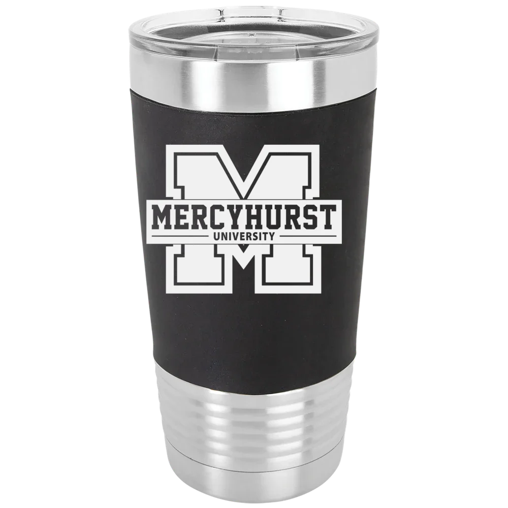 Mercyhurst University Polar Camel 20 oz. Silicone Grip Tumbler with Standard Lid