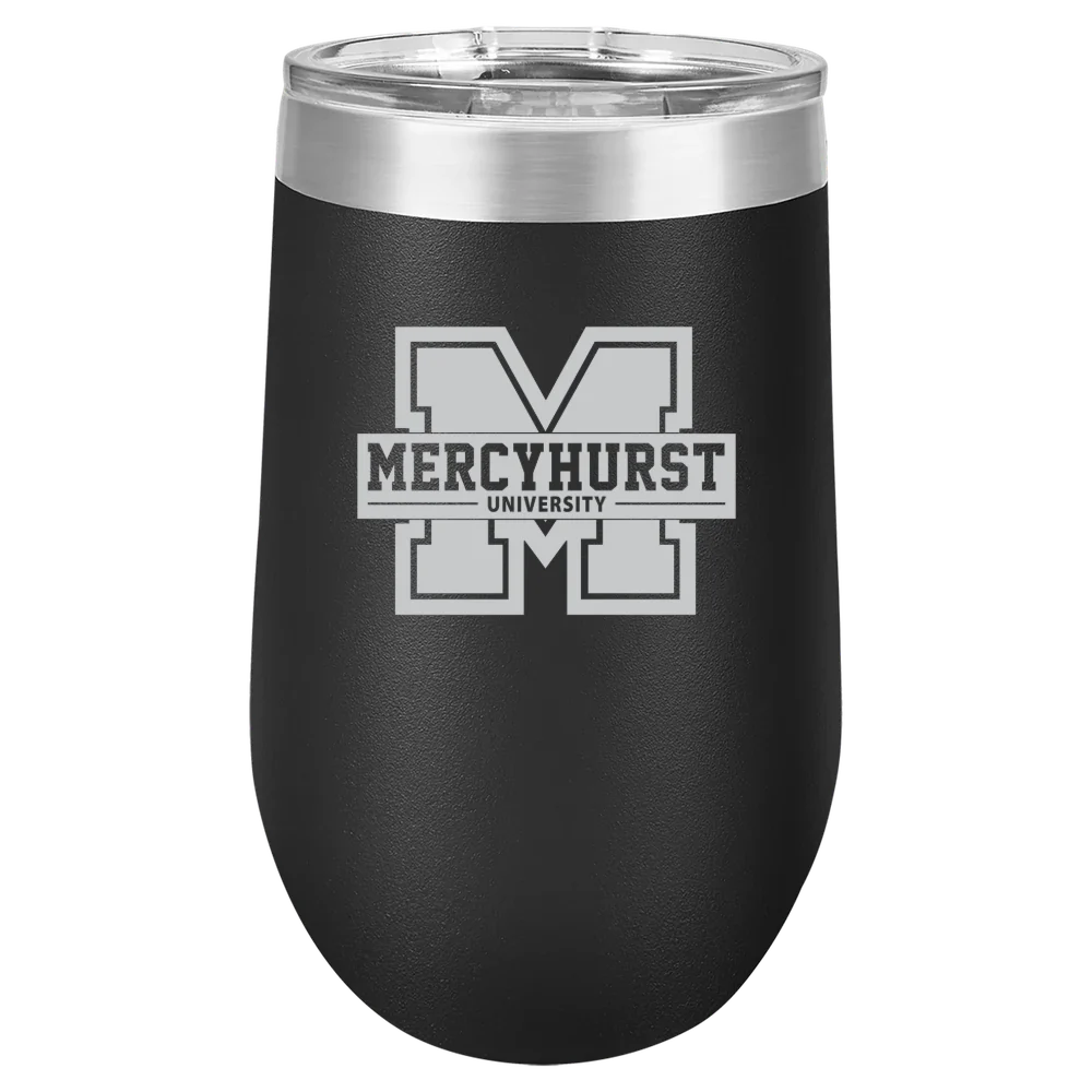 Mercyhurst University Polar Camel 16 oz. Stemless Wine Tumbler