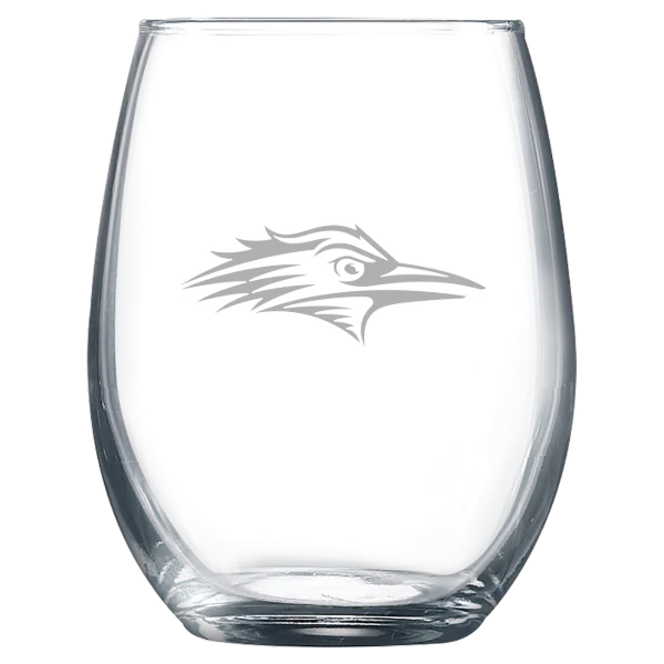 Metropolitan State University of Denver Polar Camel 9 oz. Stemless Wine Glass