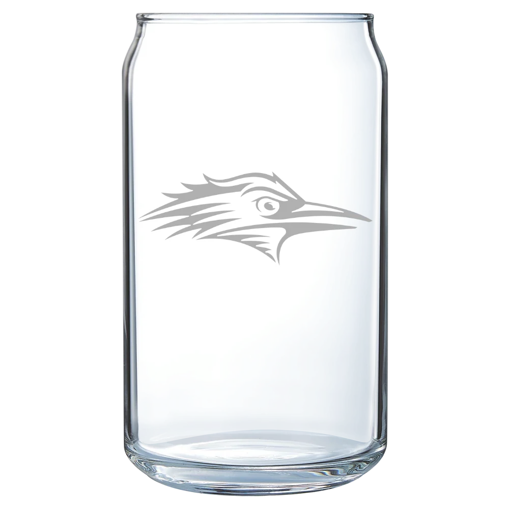 Metropolitan State University of Denver Polar Camel 16 oz. Can Glass