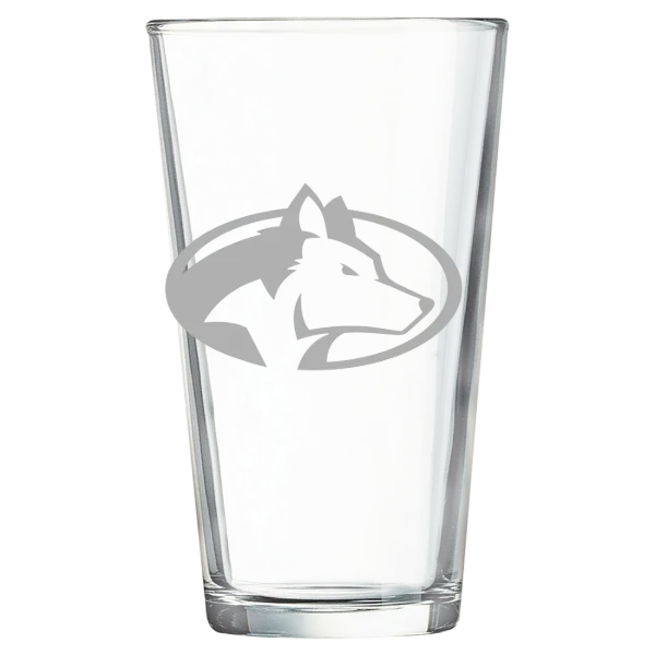 Michigan Technological University Polar Camel 16 oz. Pint Mixing Glass