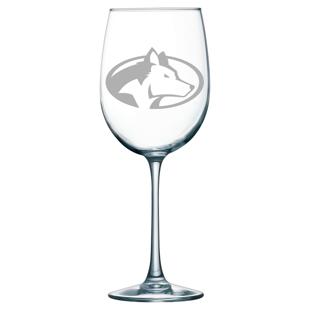 Michigan Technological University Polar Camel 19 oz. Wine Glass