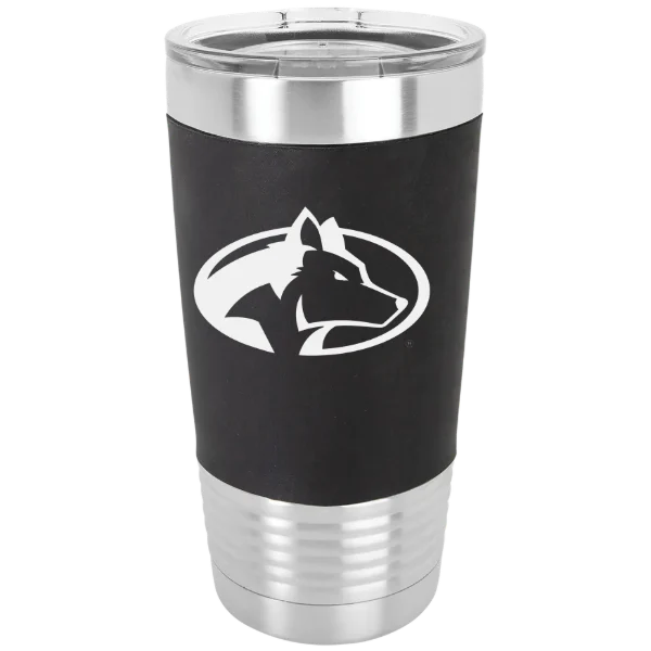 Michigan Technological University Polar Camel 20 oz. Silicone Grip Tumbler with Standard Lid
