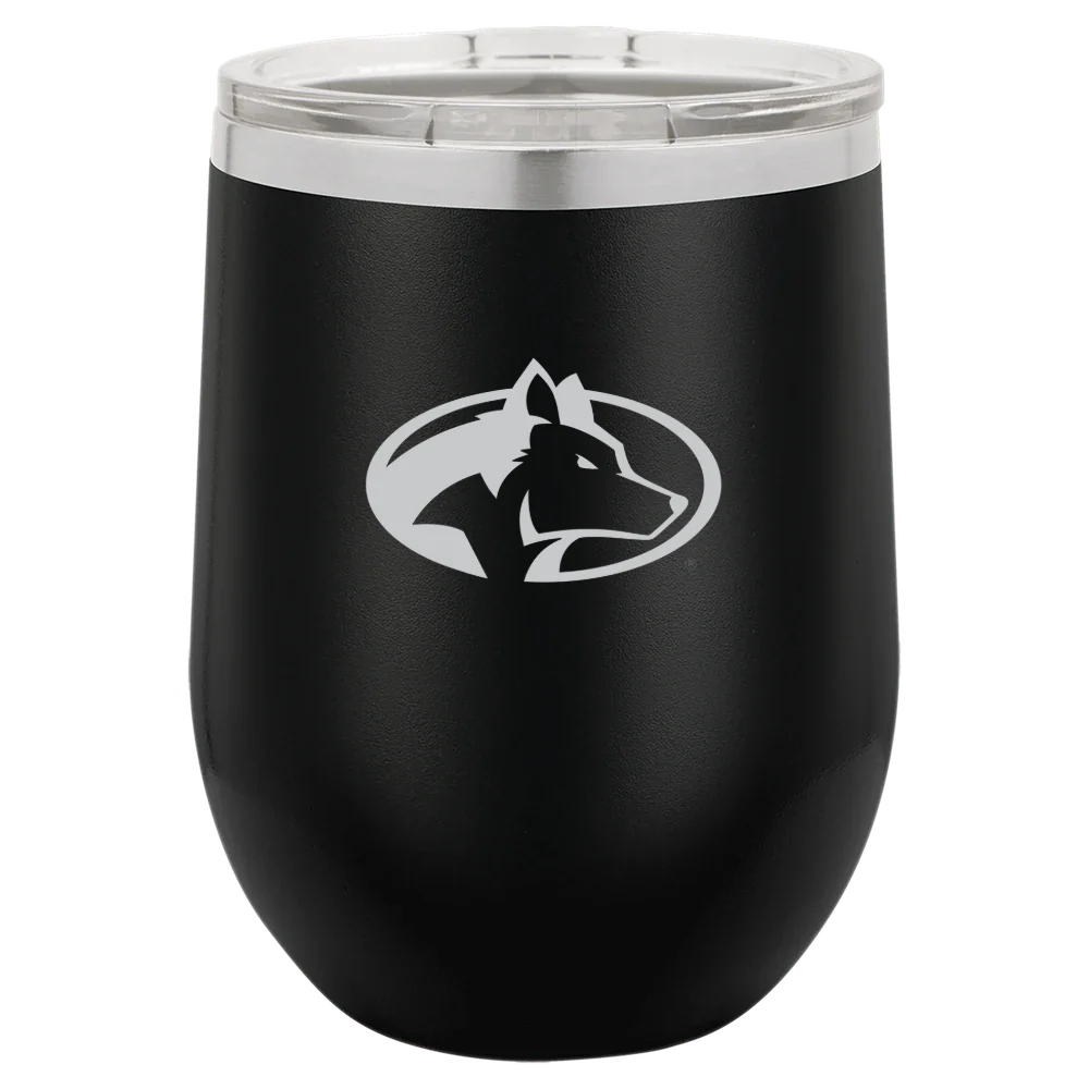 Michigan Technological University Polar Camel 12 oz. Stemless Wine Tumbler