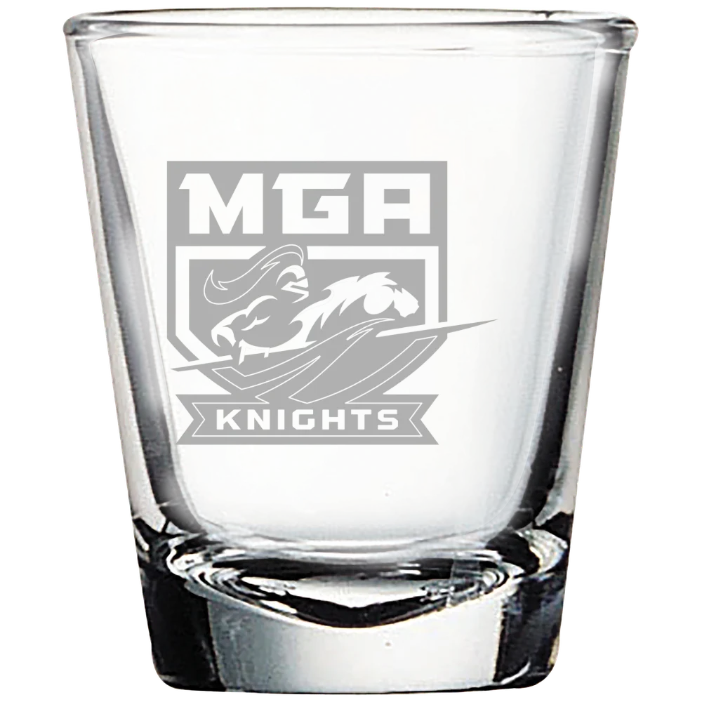 Middle Georgia State University Polar Camel 1.7 oz. Shot Glass