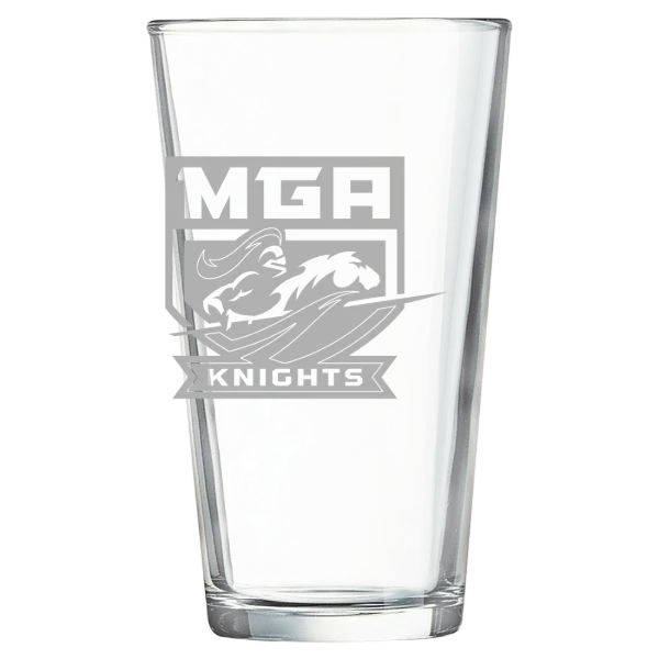 Middle Georgia State University Polar Camel 16 oz. Pint Mixing Glass