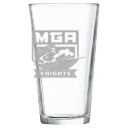 Middle Georgia State University Polar Camel 16 oz. Pint Mixing Glass