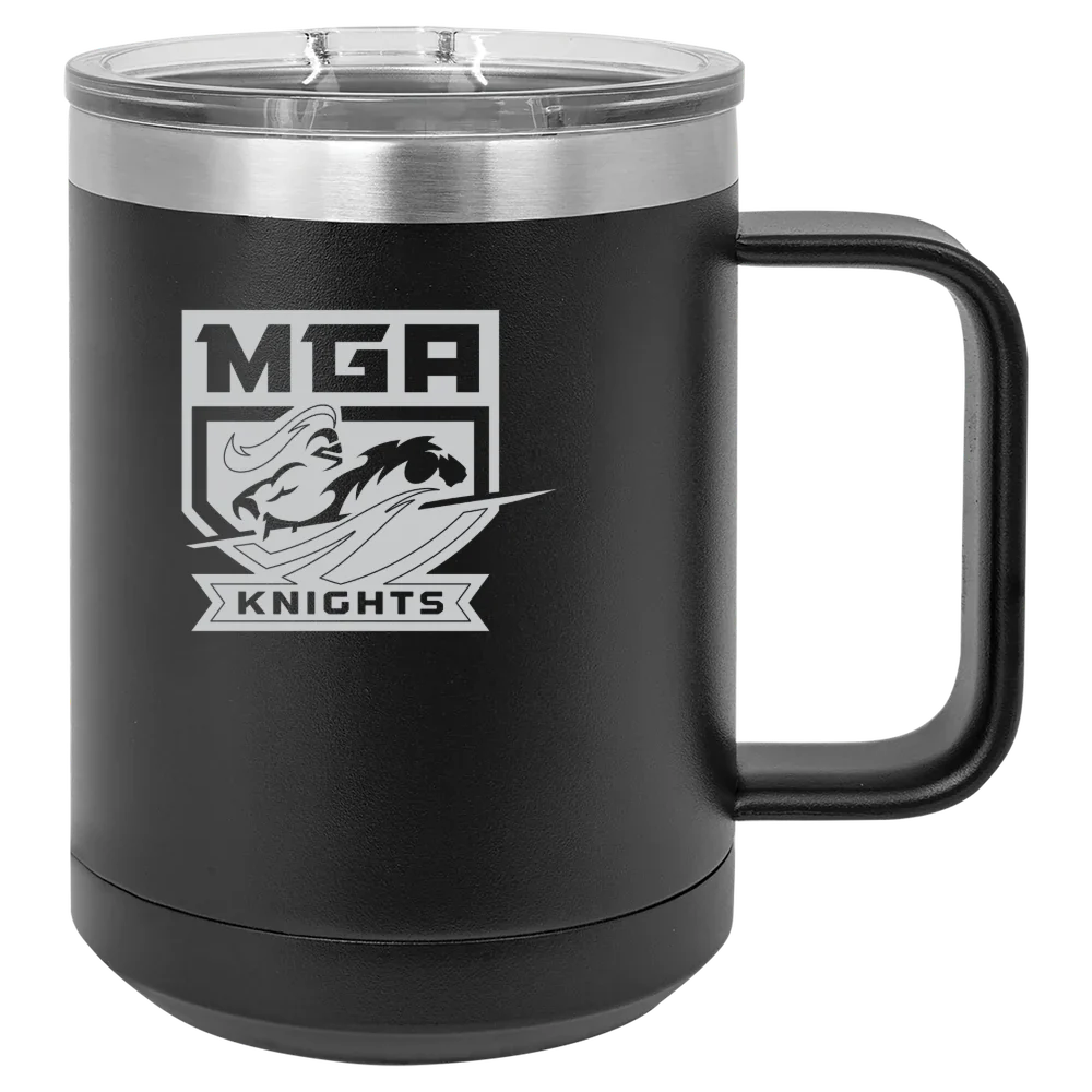 Middle Georgia State University Polar Camel 15 oz. Mug with Slider Lid