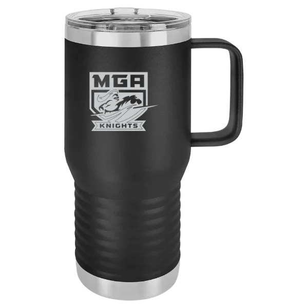 Middle Georgia State University Polar Camel 20 oz. Travel Mug with Slider Lid