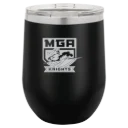 Middle Georgia State University Polar Camel 12 oz. Stemless Wine Tumbler