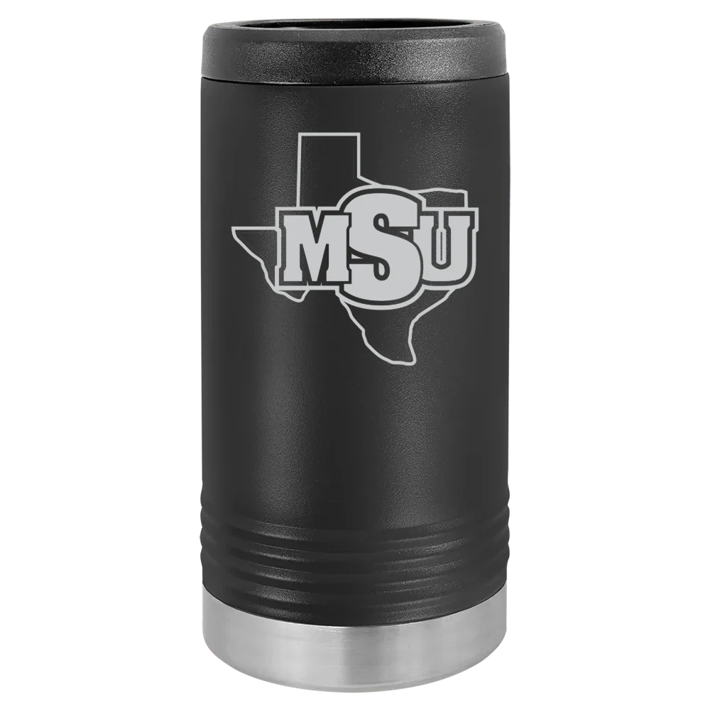 Midwestern State University Polar Camel Slim Beverage Holder