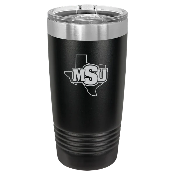 Midwestern State University Polar Camel 20 oz. Ringneck Tumbler with Slider Lid
