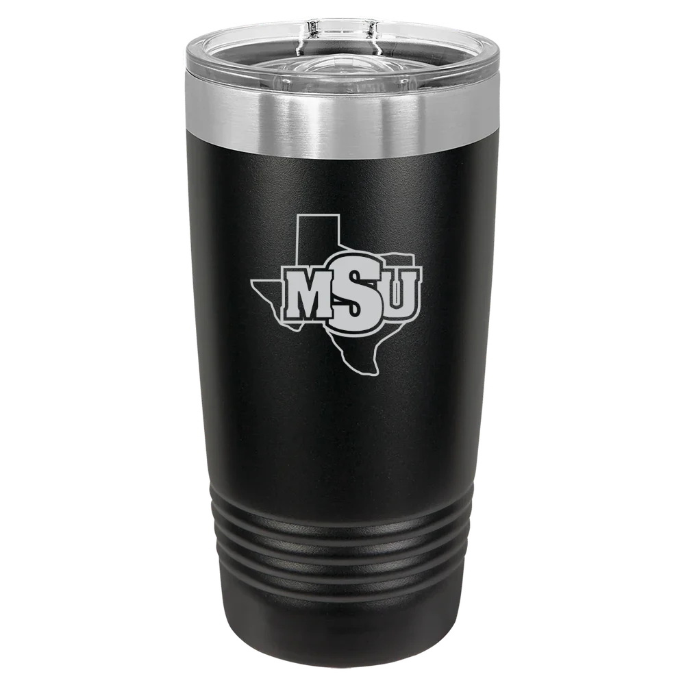 Midwestern State University Polar Camel 20 oz. Ringneck Tumbler with Slider Lid