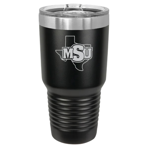 Midwestern State University Polar Camel 30 oz. Ringneck Tumbler with Slider Lid