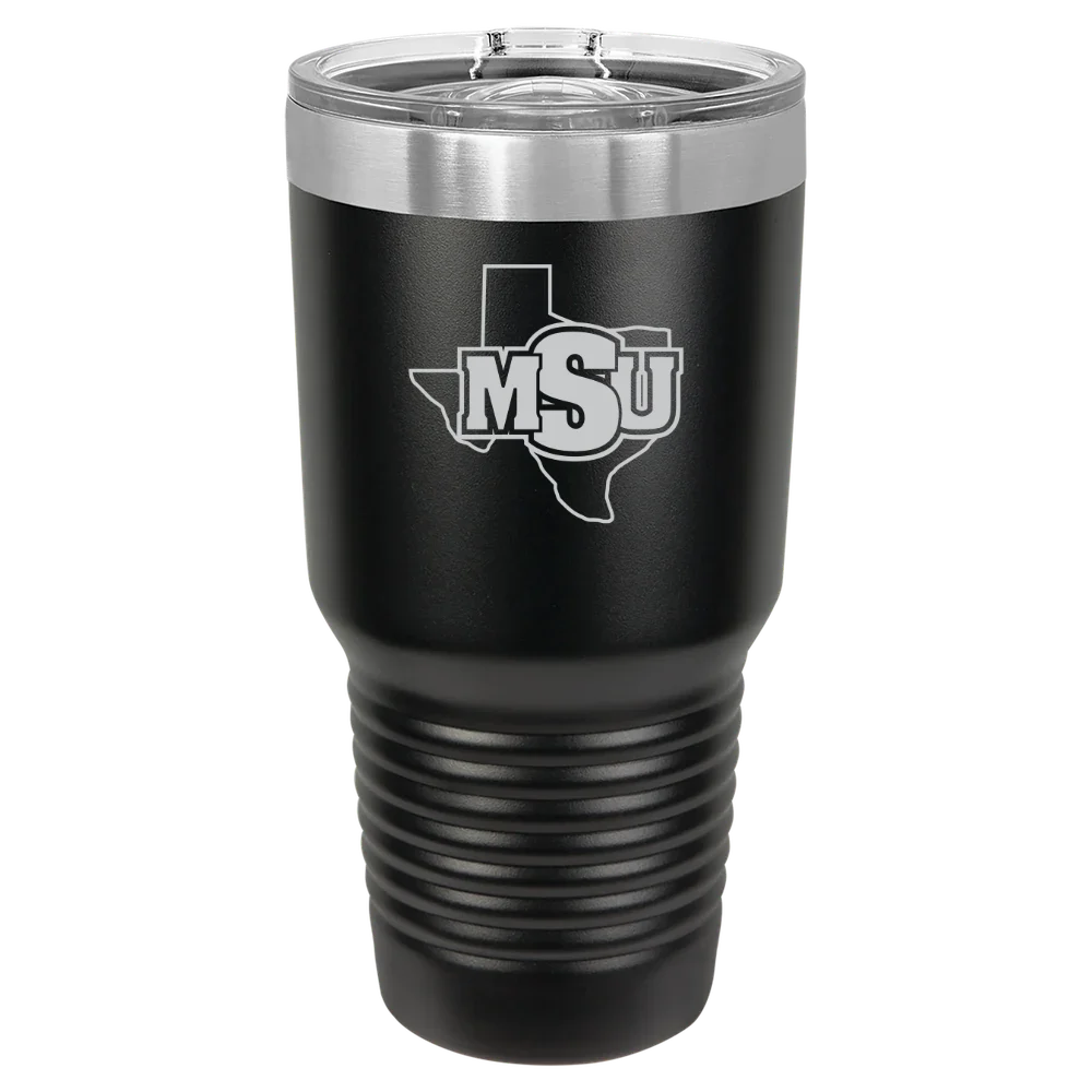 Midwestern State University Polar Camel 30 oz. Ringneck Tumbler with Slider Lid