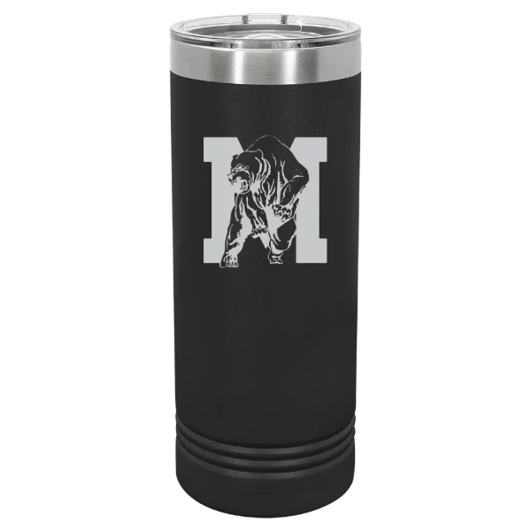 Miles College Polar Camel 22 oz. Skinny Tumbler with Slider Lid