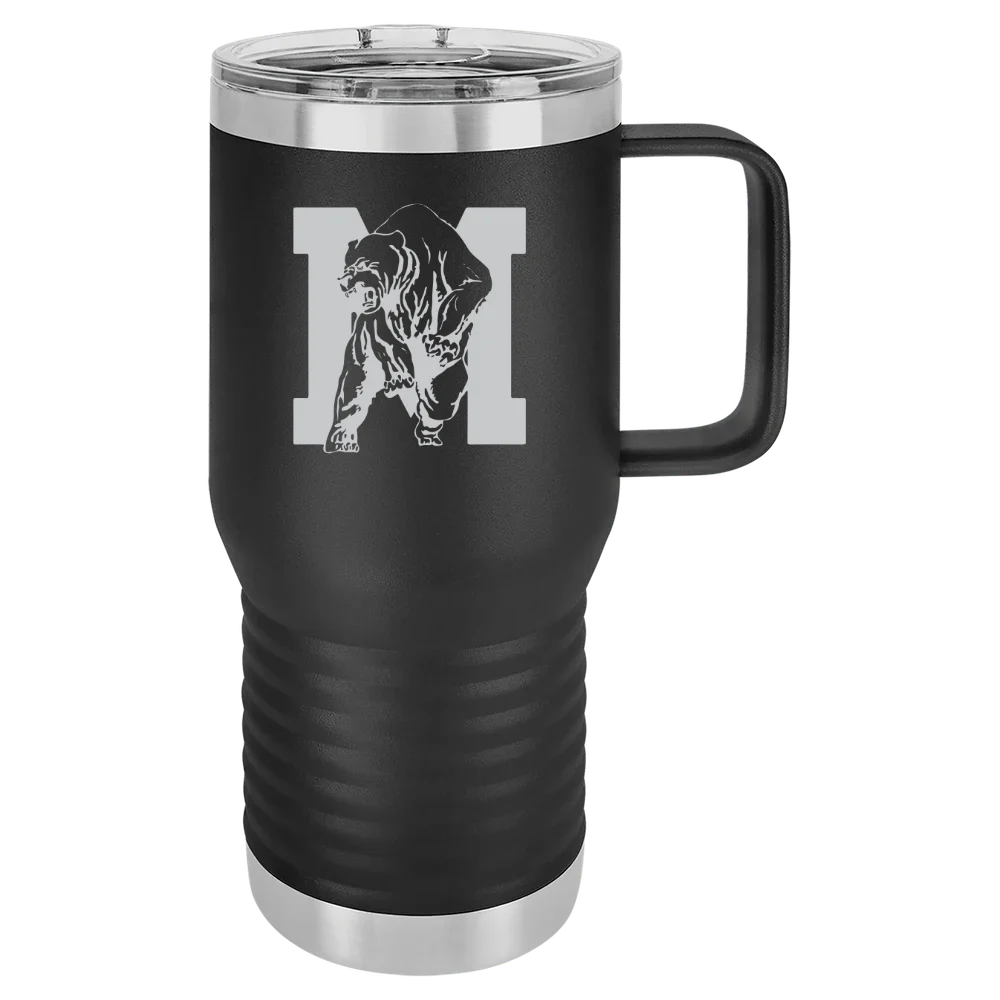 Miles College Polar Camel 20 oz. Travel Mug with Slider Lid