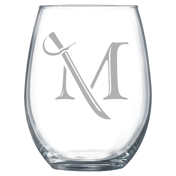 Millersville University of Pennsylvania Polar Camel 15 oz. Stemless Wine Glass