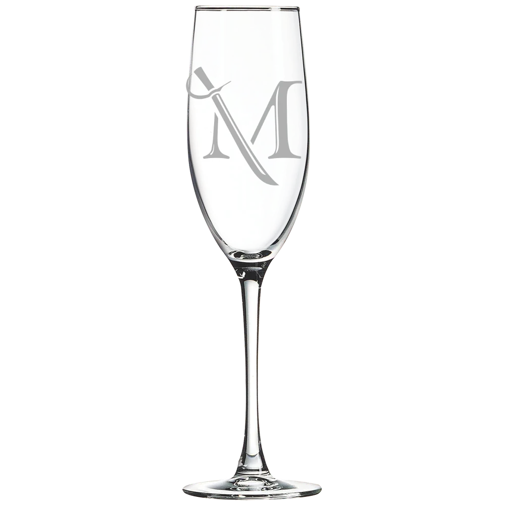 Millersville University of Pennsylvania Polar Camel 8 oz. Champagne Flute