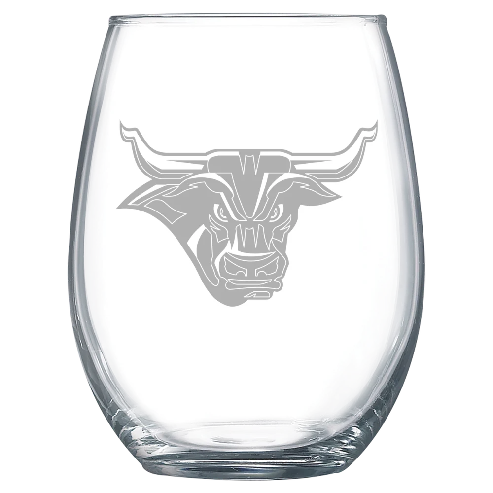 Minnesota State University, Mankato Polar Camel 15 oz. Stemless Wine Glass