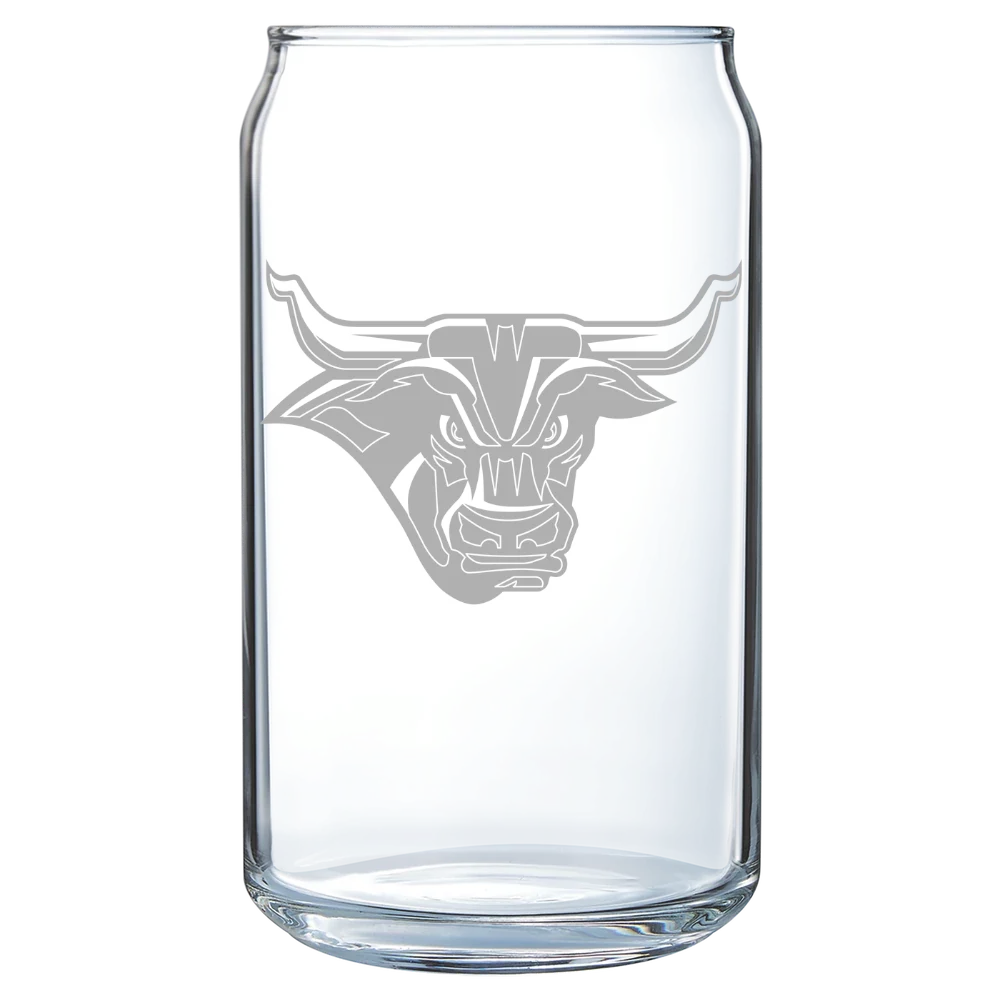 Minnesota State University, Mankato Polar Camel 16 oz. Can Glass
