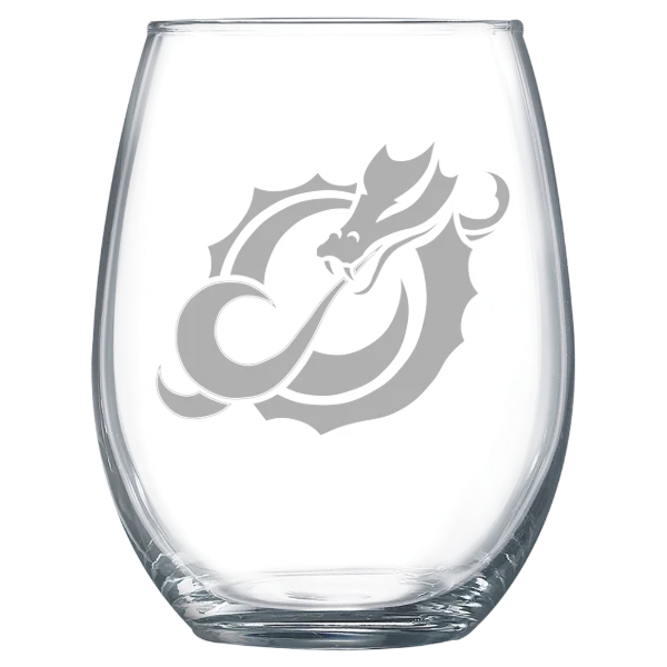 Minnesota State University Moorhead Polar Camel 15 oz. Stemless Wine Glass