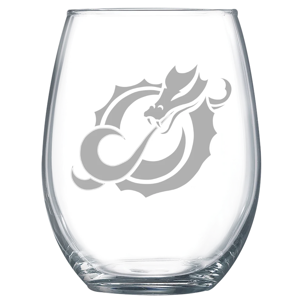 Minnesota State University Moorhead Polar Camel 15 oz. Stemless Wine Glass