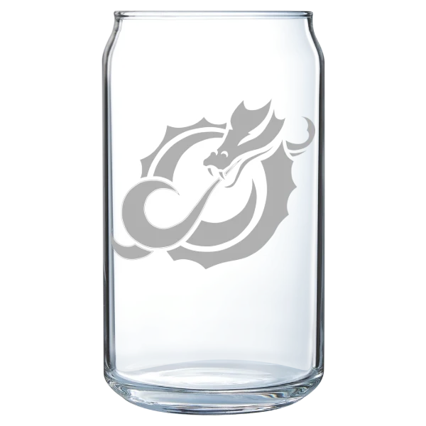 Minnesota State University Moorhead Polar Camel 16 oz. Can Glass