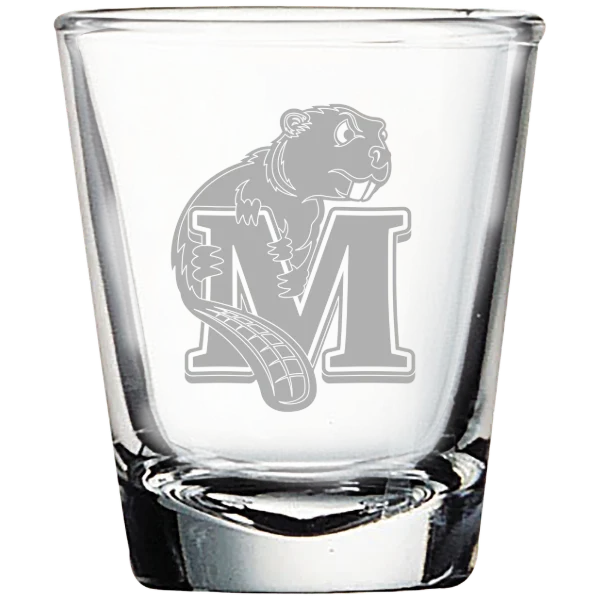 Minot State University Polar Camel 1.7 oz. Shot Glass