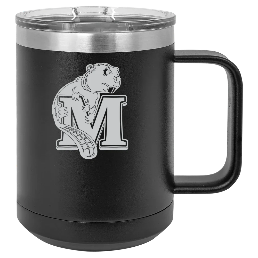 Minot State University Polar Camel 15 oz. Mug with Slider Lid