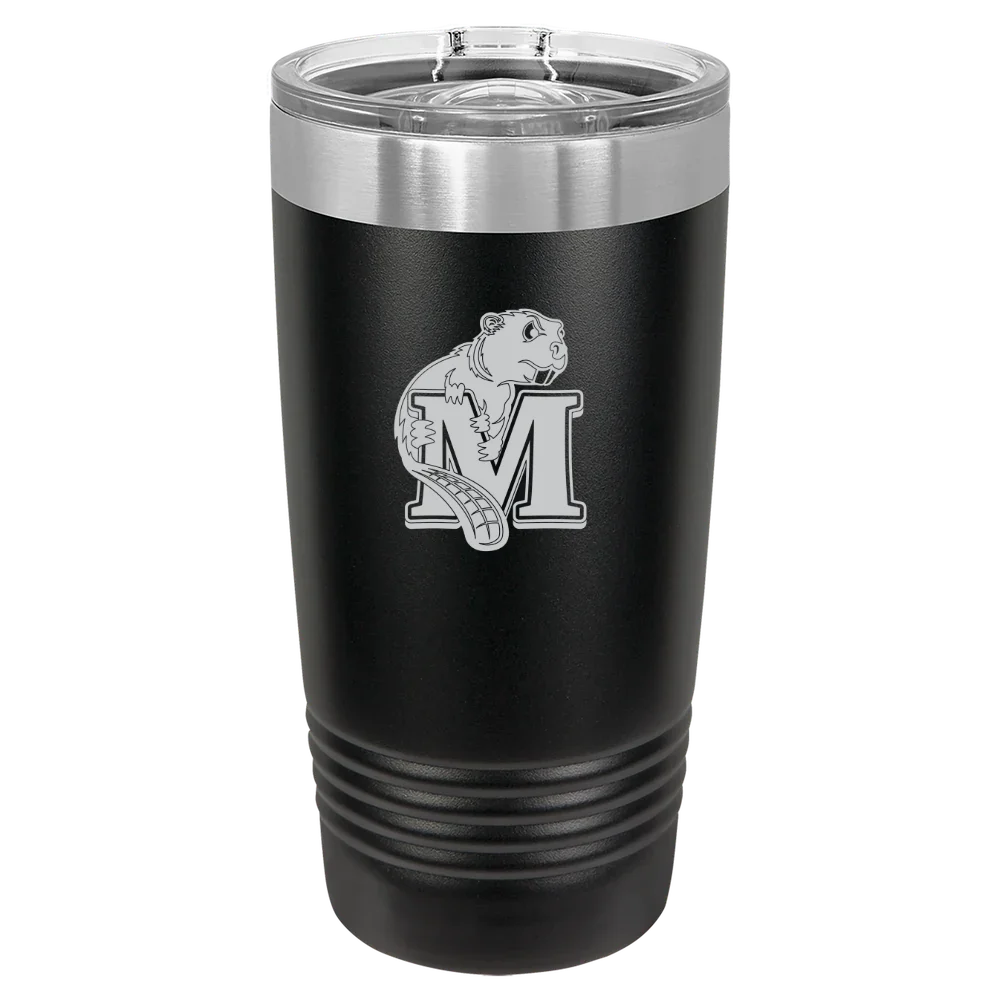 Minot State University Polar Camel 20 oz. Ringneck Tumbler with Slider Lid
