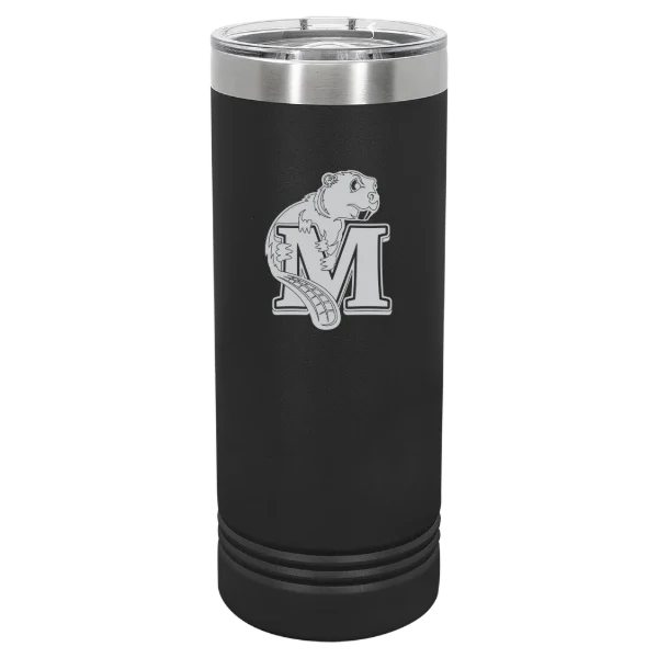 Minot State University Polar Camel 22 oz. Skinny Tumbler with Slider Lid