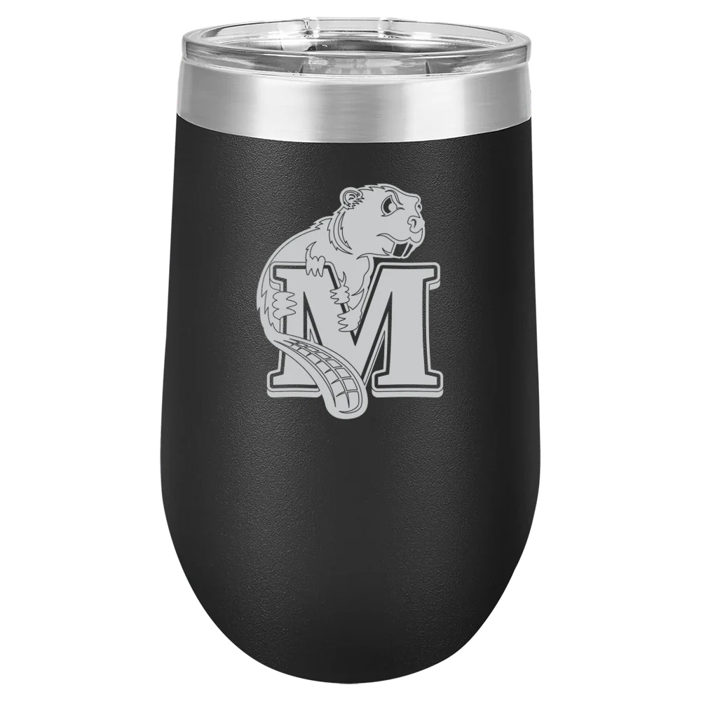 Minot State University Polar Camel 16 oz. Stemless Wine Tumbler