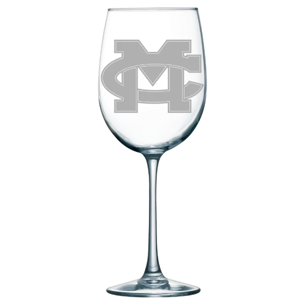 Mississippi Christian University Polar Camel 19 oz. Wine Glass
