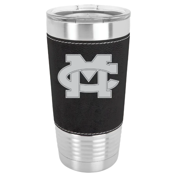 Mississippi Christian University Polar Camel 20 oz. Leatherette Grip Tumbler with Standard Lid
