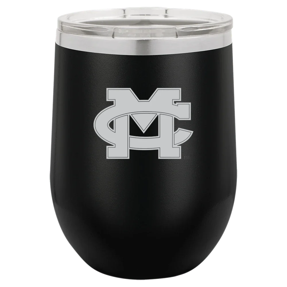 Mississippi Christian University Polar Camel 12 oz. Stemless Wine Tumbler