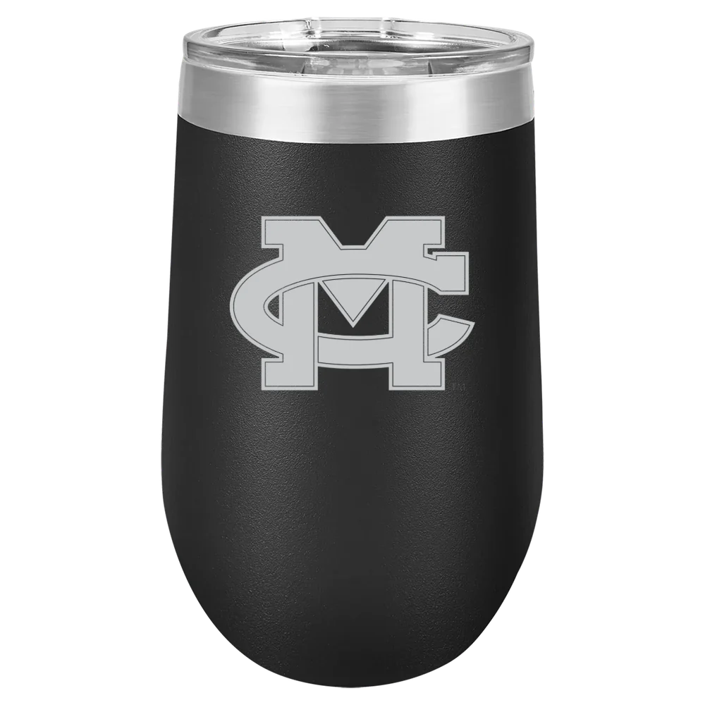 Mississippi Christian University Polar Camel 16 oz. Stemless Wine Tumbler