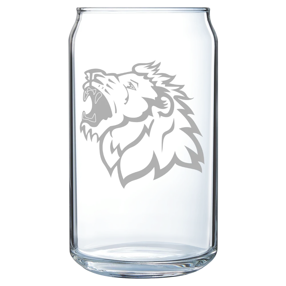 Missouri Southern State University Polar Camel 16 oz. Can Glass