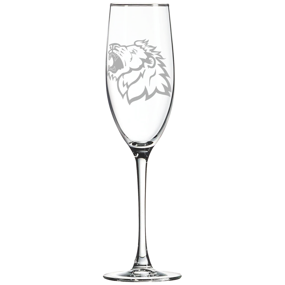 Missouri Southern State University Polar Camel 8 oz. Champagne Flute