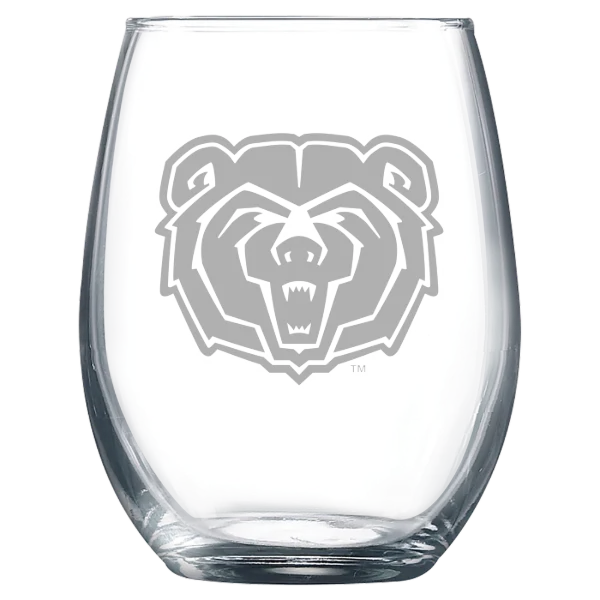 Missouri University of Science and Technology Polar Camel 9 oz. Stemless Wine Glass
