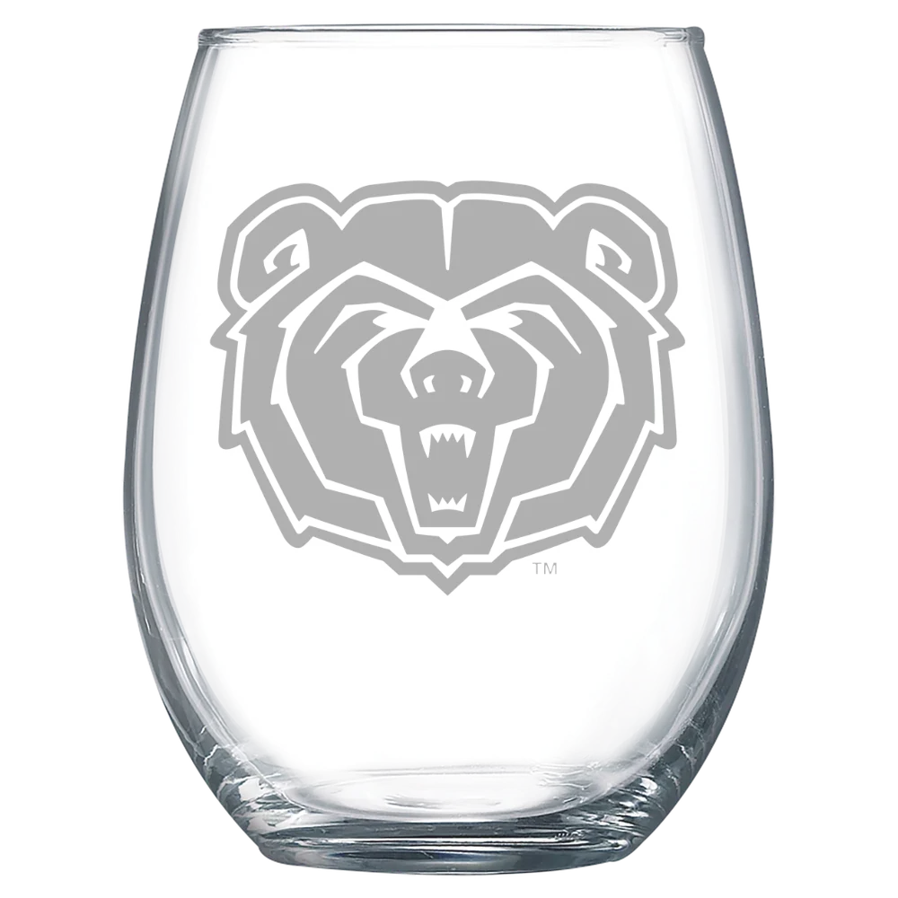 Missouri University of Science and Technology Polar Camel 15 oz. Stemless Wine Glass