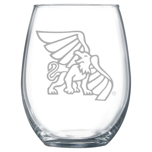 Missouri Western State University Polar Camel 15 oz. Stemless Wine Glass