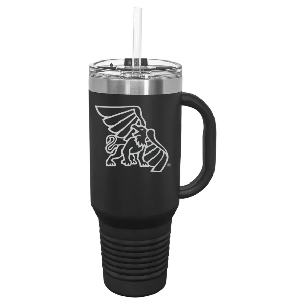 Missouri Western State University Polar Camel 40 oz. Travel Mug with Snap Lid & Straw