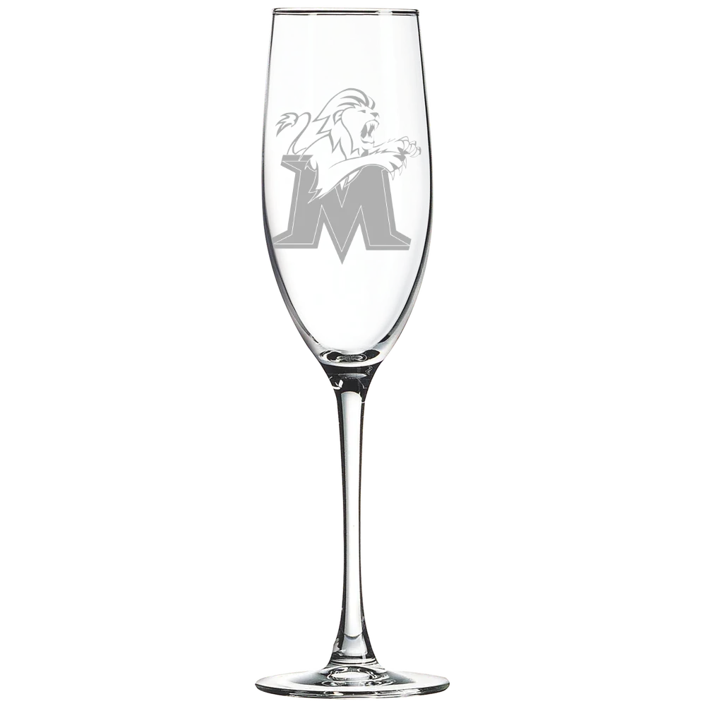 Molloy University Polar Camel 8 oz. Champagne Flute