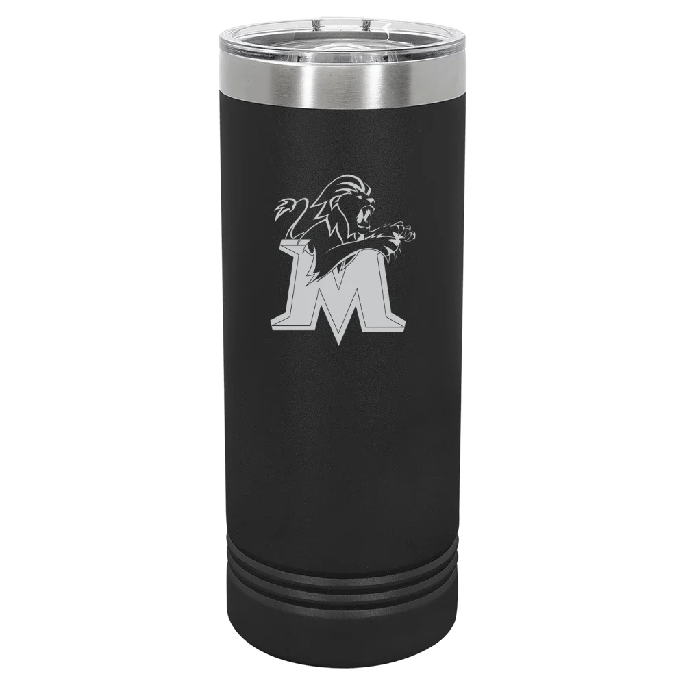 Molloy University Polar Camel 22 oz. Skinny Tumbler with Slider Lid