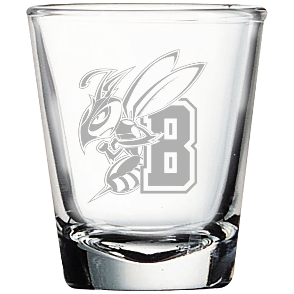 Montana State University Billings Polar Camel 1.7 oz. Shot Glass