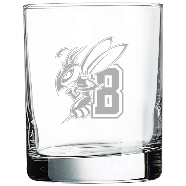 Montana State University Billings Polar Camel 10 1/2 oz. On The Rocks Glass