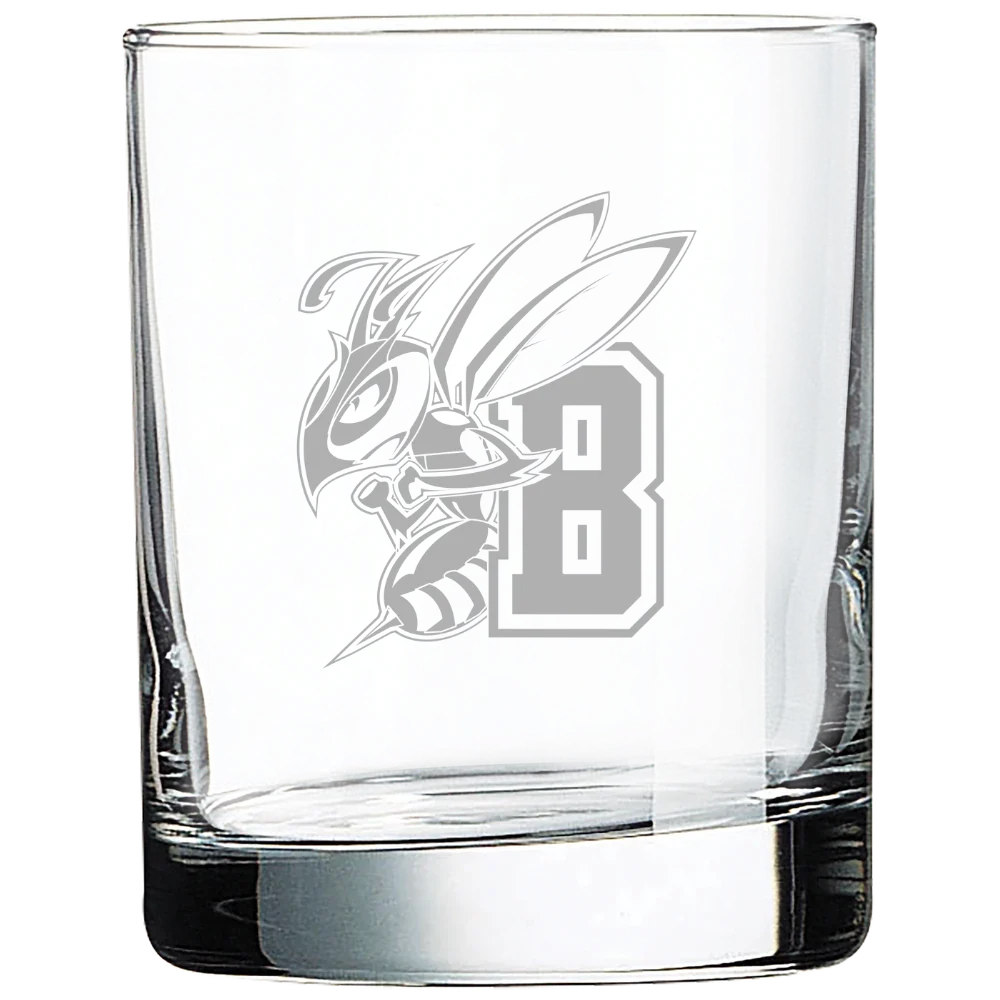 Montana State University Billings Polar Camel 10 1/2 oz. On The Rocks Glass